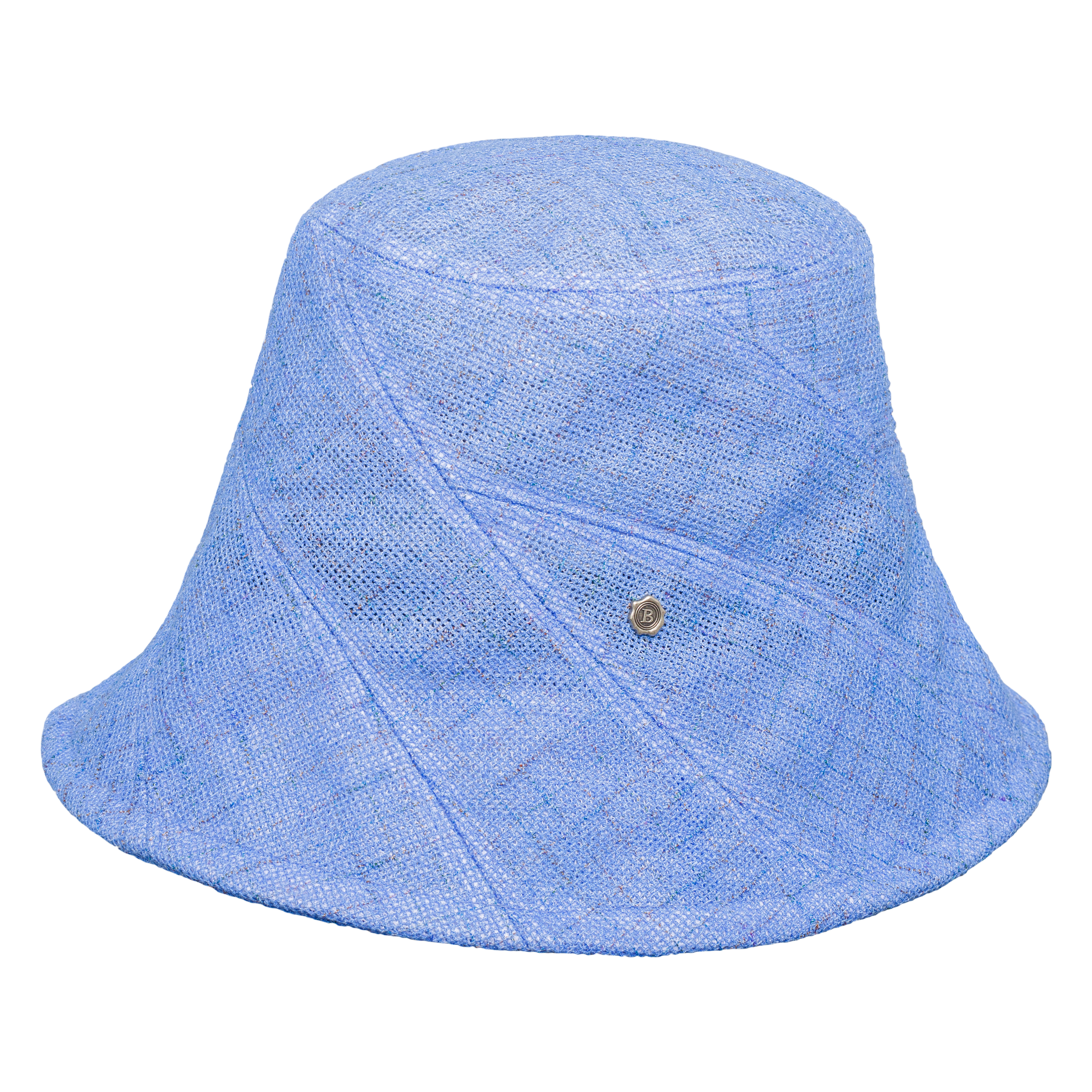 Delicate Pannel Hat  – Blue